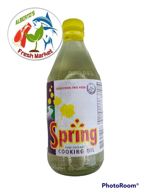 Spring Pure Coconut Cooking Oil 348ml Lazada Ph