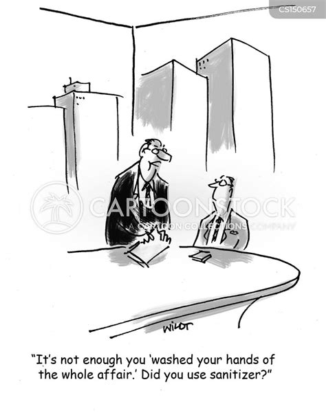 Washing Hands Cartoons And Comics Funny Pictures From Cartoonstock