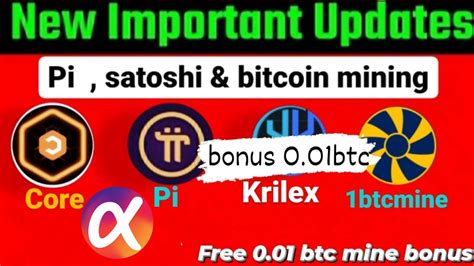 Pi Network New Update Satoshi Core New Update Today Alpha Network