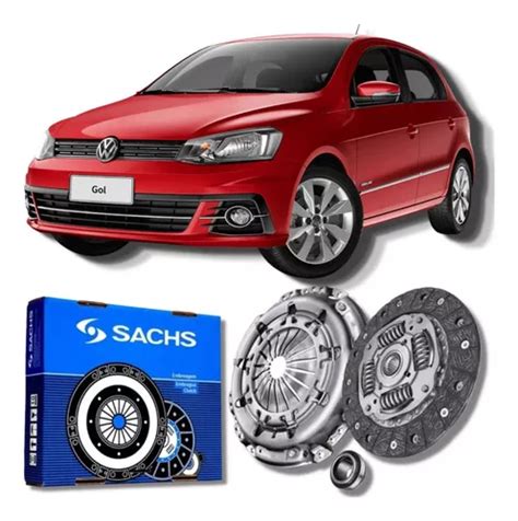 Kit Embreagem Vw Fox Gol 1 0 Sachs Completo Parcelamento Sem Juros