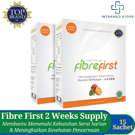 Jual Fibrefirst Fibre First Box Isi 15 Sachet Minuman Diet And Detox