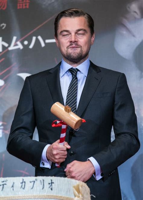 Please Enjoy These Photos Of Leonardo Dicaprio Looking Hot While Banging On A Large Wooden Drum