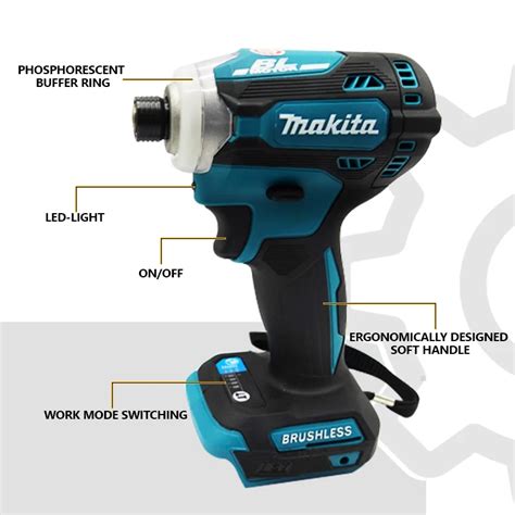 2023 Makita Brushless Impact Driver 18vd Td171 Impact Driver 18v Bl Motor Bare Tool Unit