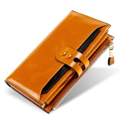 Modern Leather Wallet For Women RFID Fashing Clutch Wholesale