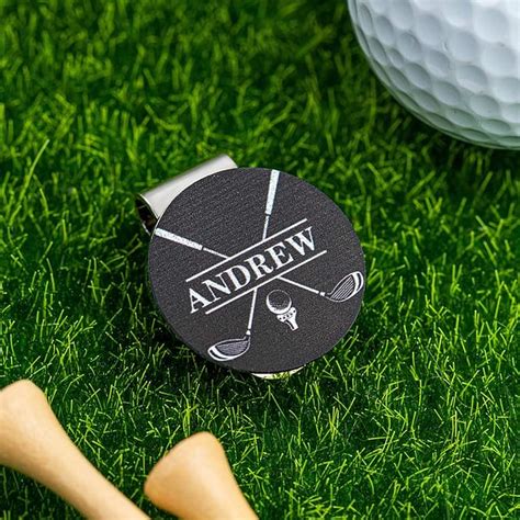 Personalized Golf Ball Marker Magnetic Hat Clip with Name Premium ...