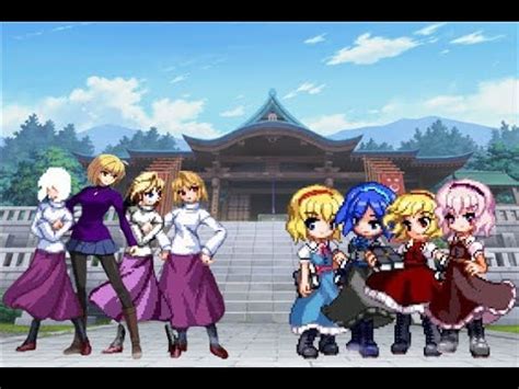 KOF Mugen Arcueid Brunestud Team VS Alice Margatroid Team YouTube