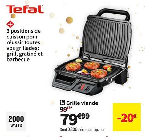 Promo Grille Viande Tefal Chez Conforama ICatalogue Fr