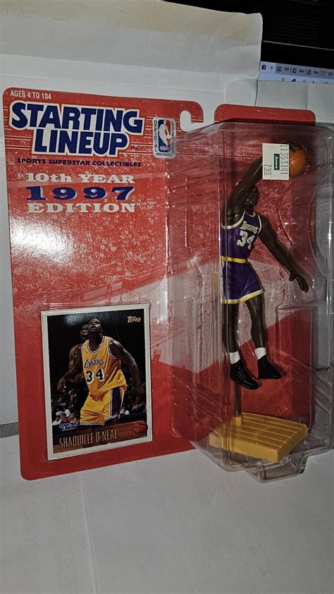 Kenner Starting Lineup Slu Shaquille O Neal Los Angeles Lakers For