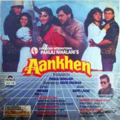 Aankhen VFLP 1146 Bollywood Movie LP Vinyl Record star Govinda, Chunky ...