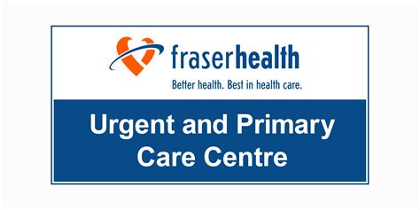 Signage Fraser Health Authority