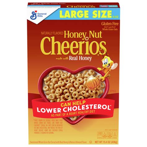 Save On General Mills Cheerios Cereal Honey Nut Large Size Gluten Free