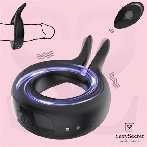 Sexy Secrets Premium 10 Function Vibrating Cock Ring With Remote Control Sexy Secret