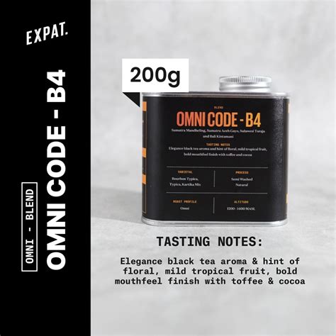 Jual Expat Roasters Specialty Coffee Omni Code B4 Biji Kopi Bubuk