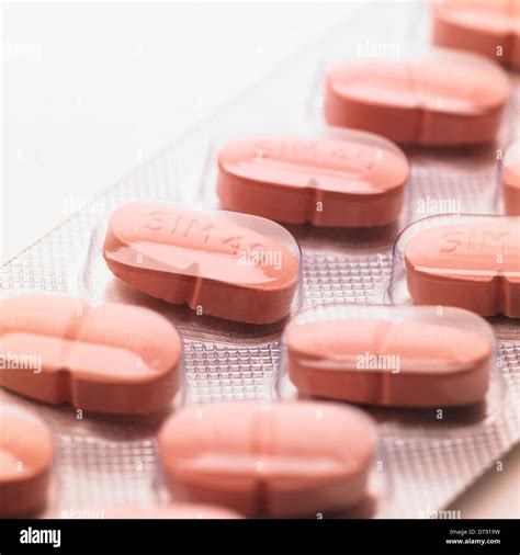 Statins Cholesterol Reducing Tablets Stock Photo Royalty Free Image