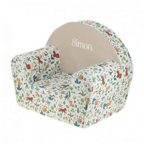 Fauteuil Club Enfant Baby Forest Pr Nom Brod