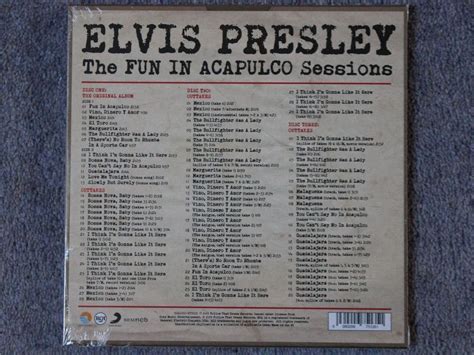 Elvis Presley The Fun In Acapulco Sessions 3cds Ftd Ovp Kaufen