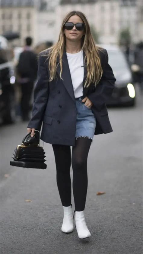 Outfits De Short Con Medias Que Serán ¡el Furor En Invierno