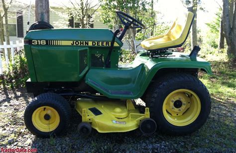 John Deere 316 Tractor Information