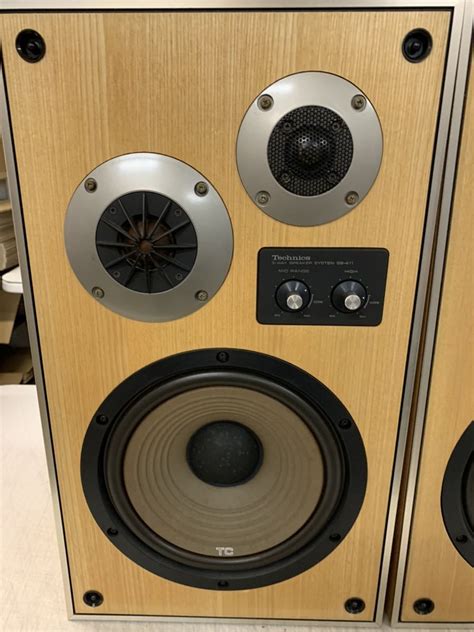 Yahooオークション 0820z Technics テクニクス スピーカー Sb 411