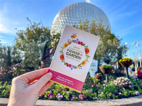 FIRST LOOK At The 2024 EPCOT Flower And Garden Festival PASSPORT