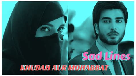 Imran Abbas And Ayeza Khan Drama Khudah Aur Mohabbat Conversations