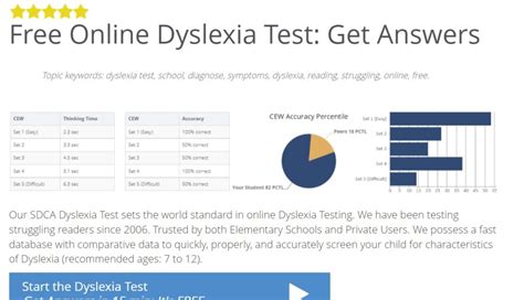 Dyslexia Screening Tools For Adults Edu Svet Gob Gt