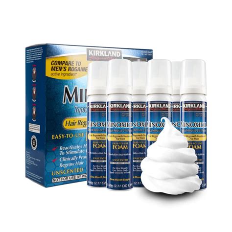 Minoxidil Kirkland Espuma Meses