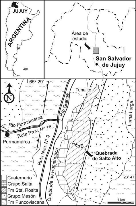 Mapa De Ubicaci N Del Rea De Estudio Location Map Of The Study Area