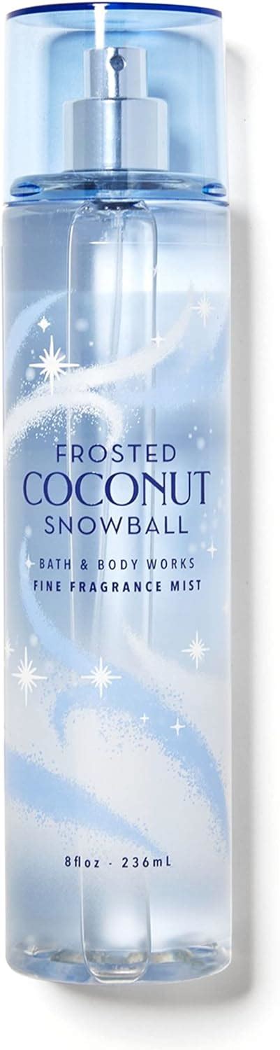 Bath Body Works Frosted Coconut Snowball Fine Fragrance Mist Oz