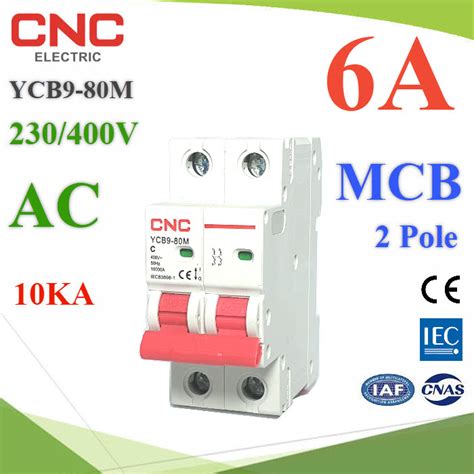 Ycb M Ac Mcb A Pole Ka Miniature Circuit Breaker V V Cnc