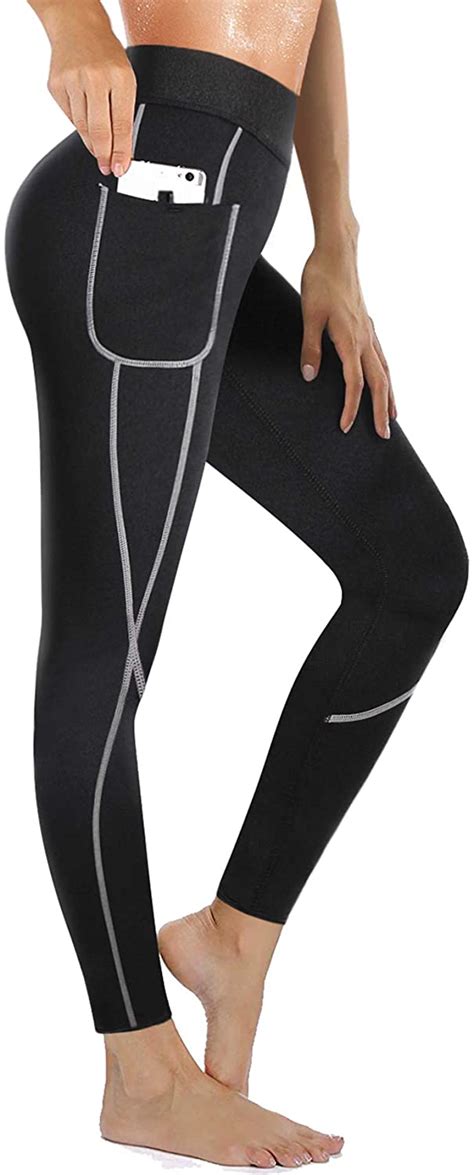 Nebility Women Neoprene Sauna Slimming Pants Hot Thermo Sweat Body