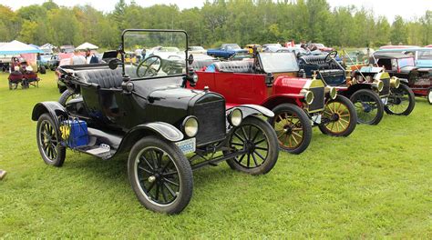 Ford Model T Row 1919 Roadster 1914 Touring 1912 Touring Richard