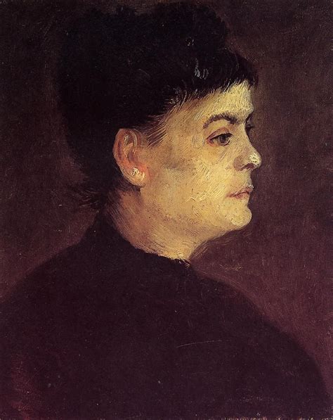 Portrait of a Woman - Vincent van Gogh | Van gogh retrato, Vincent van ...