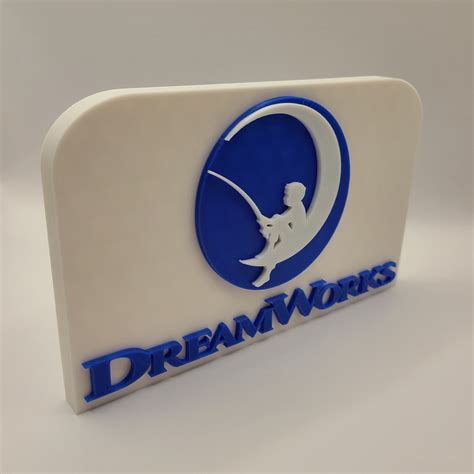 Dreamworks 3D Logo Model Display - Etsy