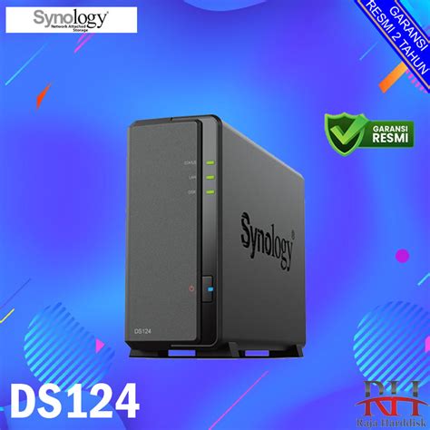 Jual Synology DS124 DiskStation 1 Bay NAS Server Storage Cloud DS 124