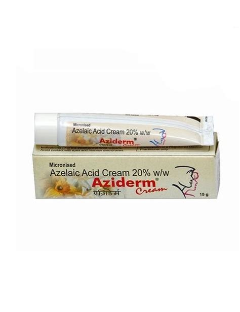 Aziderm Azelaic Acid Cream 20 Benefits Side Effects Dosage