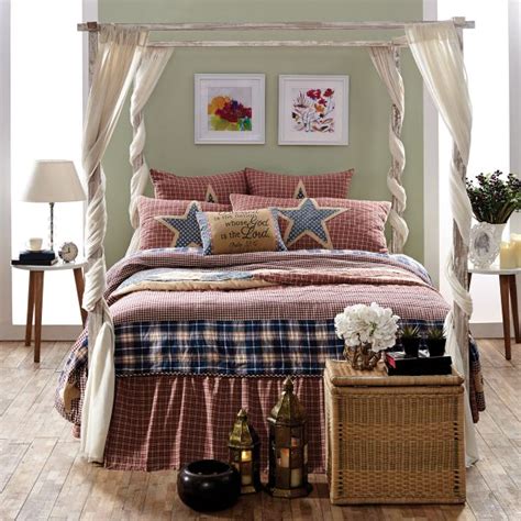 Country Style Bedspreads, Quilts & Bed Skirts - Farmhouse Bedding ...