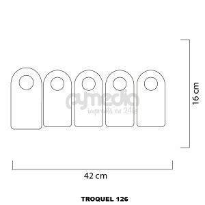 Troquel Collarin Colgante Cuello Botellas Cm Pymedia S A