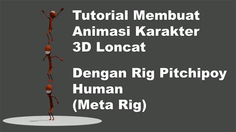 Tutorial Membuat Animasi D Karakter Loncat Youtube