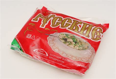 Упаковка для пельменей