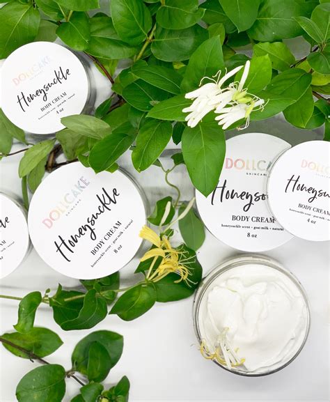 Honeysuckle Goat Milk Body Cream Dollcake Skincare