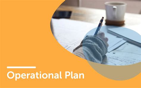 Operational Plan Template Customizable