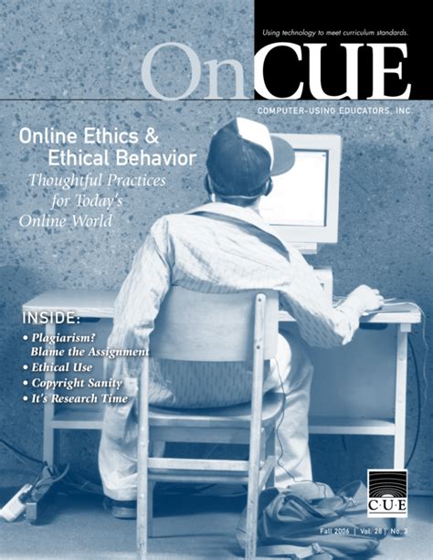 Online Ethics & Ethical Behavior