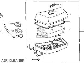 Honda GV100 A1 13ZG1IE1 Parts Lists And Schematics