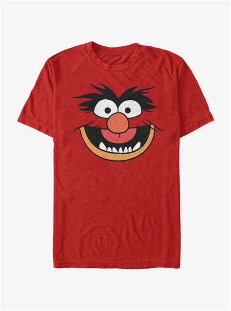 Disney The Muppets Animal Costume Tee T Shirt Red Costume Tees T