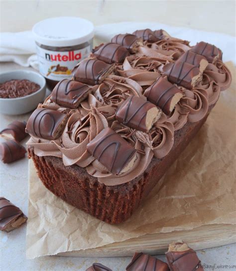 Nutella Bueno Loaf Cake The Baking Explorer