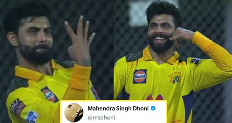 MS Dhoni S Old Tweet Goes Viral After Ravindra Jadeja Takes Four