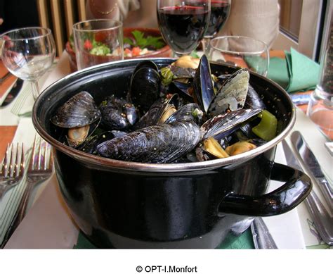 A Fresh Pot Of Belgian Mussels Oh The People You Meet