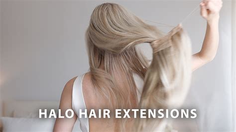 How To Clip In Halo Hair Extensions In 60 Seconds Alex Gaboury