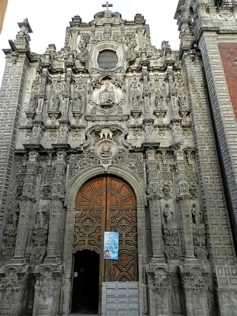 Templo De La Sant Sima Trinidad Ciudad De M Xico Portad Flickr